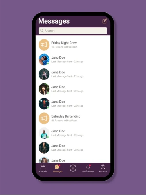 Sit With Me app — Stay Connected